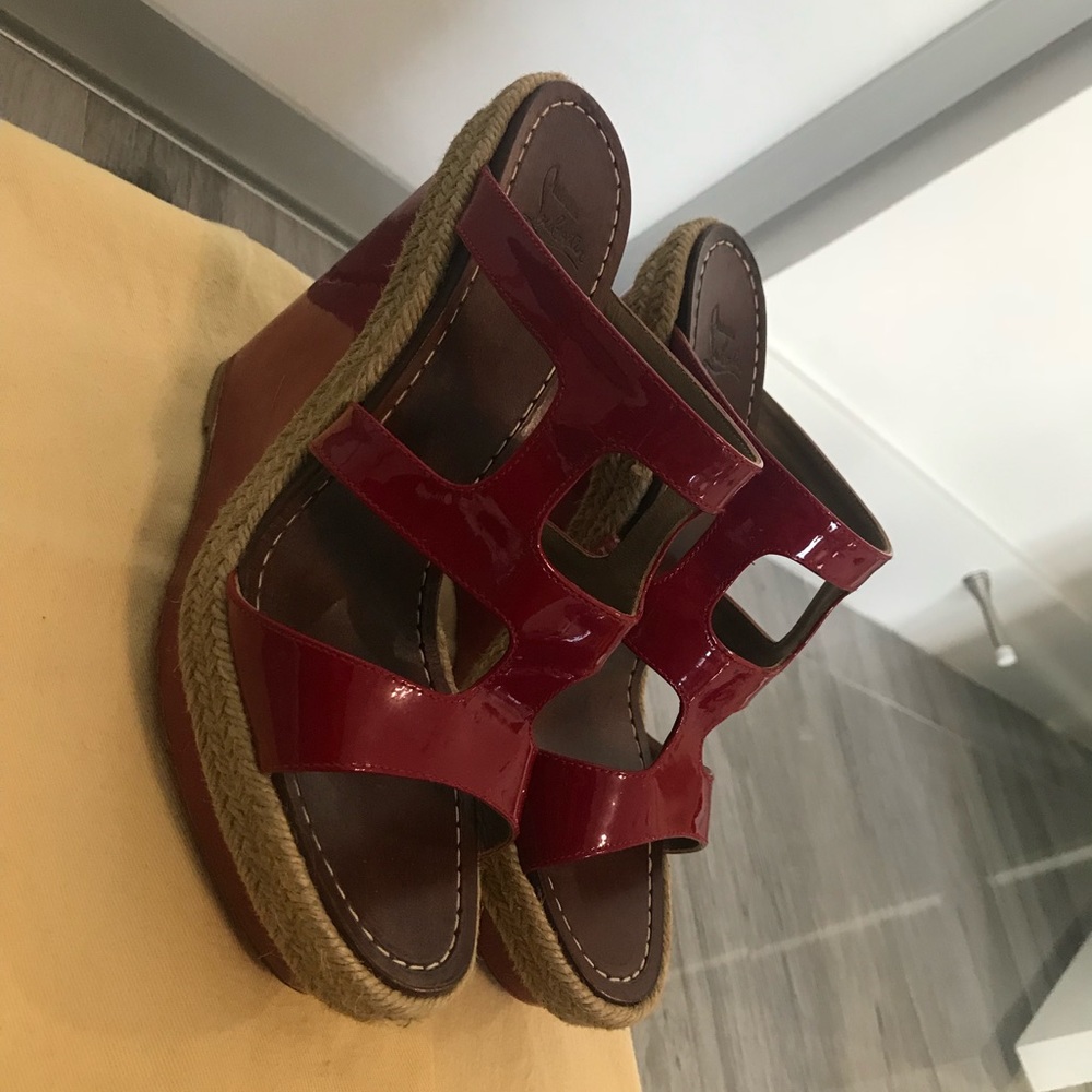 Louboutin Wedges